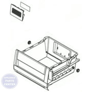 WCI DRAWER ASSEMBLY 5304529585 - Main view showing food capacity for specific models
