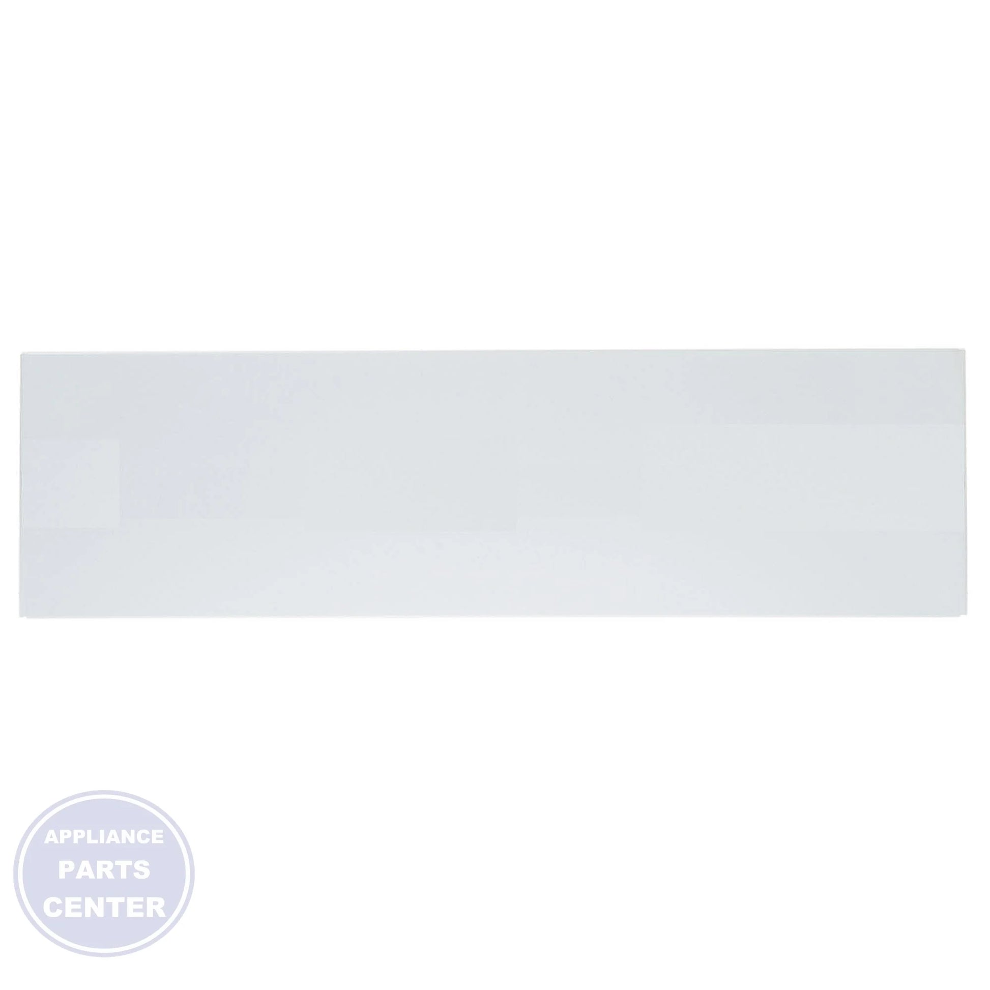 GEH DRAWER PANEL-WHITE WB56X43435 - Main view showing seamless fit for GEH models