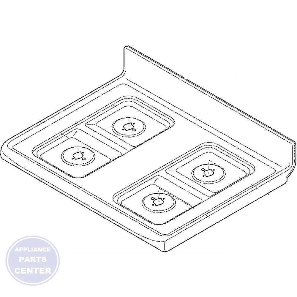 WCI DSP MAINTOP 316610013 - Main view showing durable construction for [specific models]