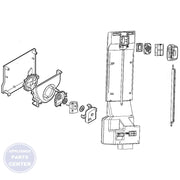 L-G DUCT ASSEMBLY,MULTI ADJ74132104 - Main view showing efficient ventilation for L-G Refrigerators
