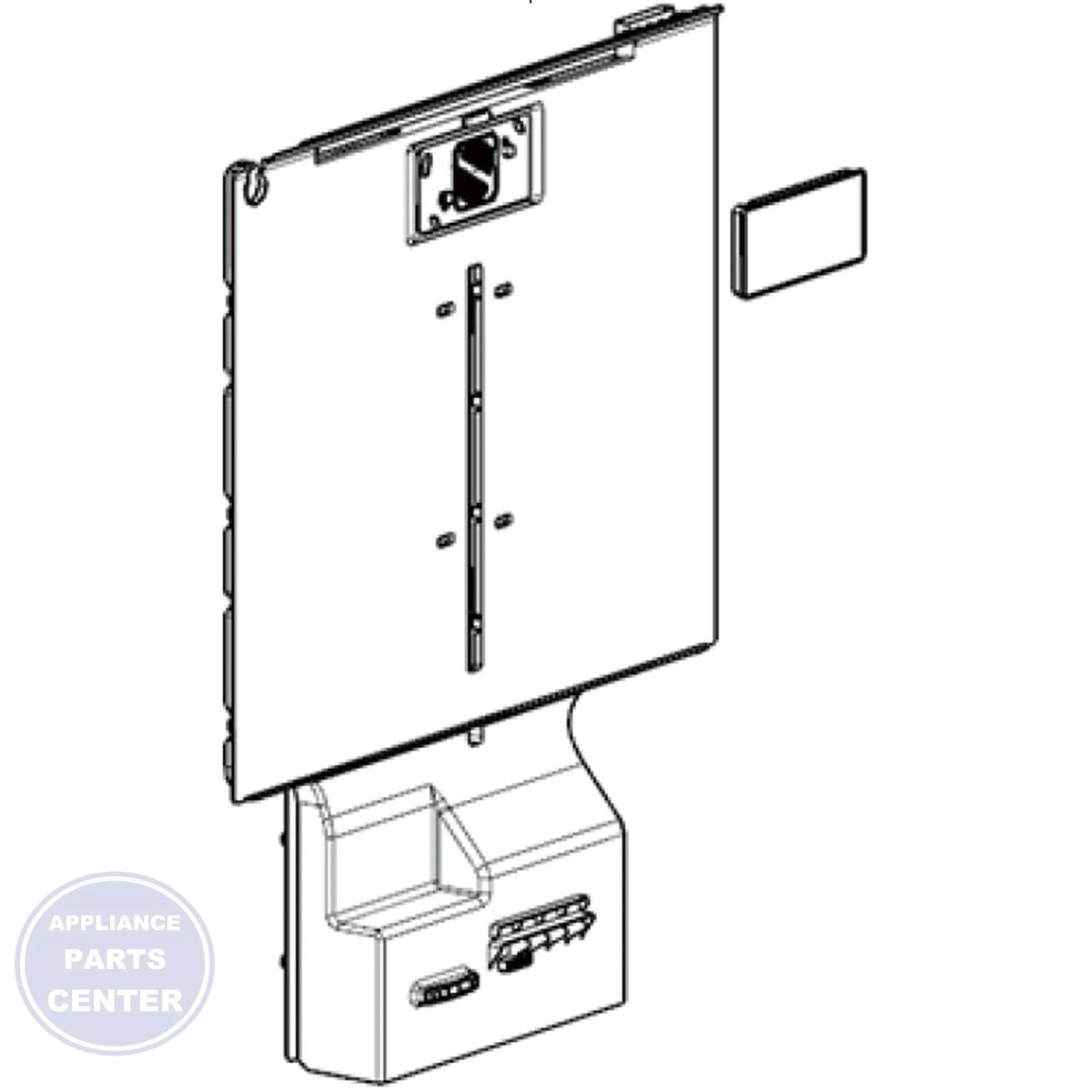 L-G DUCT ASSEMBLY,MULTI ADJ74812531 - Main view showing optimal airflow for L-G models