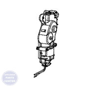 GEH DUCT DOOR MOTOR WR60X32001 - Main view showing airflow control for GEH models