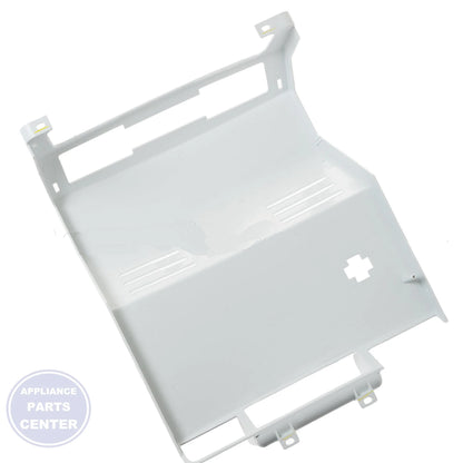 EVAPORATOR FAN PLENUM WR17X39946 - Detailed view of air circulation features