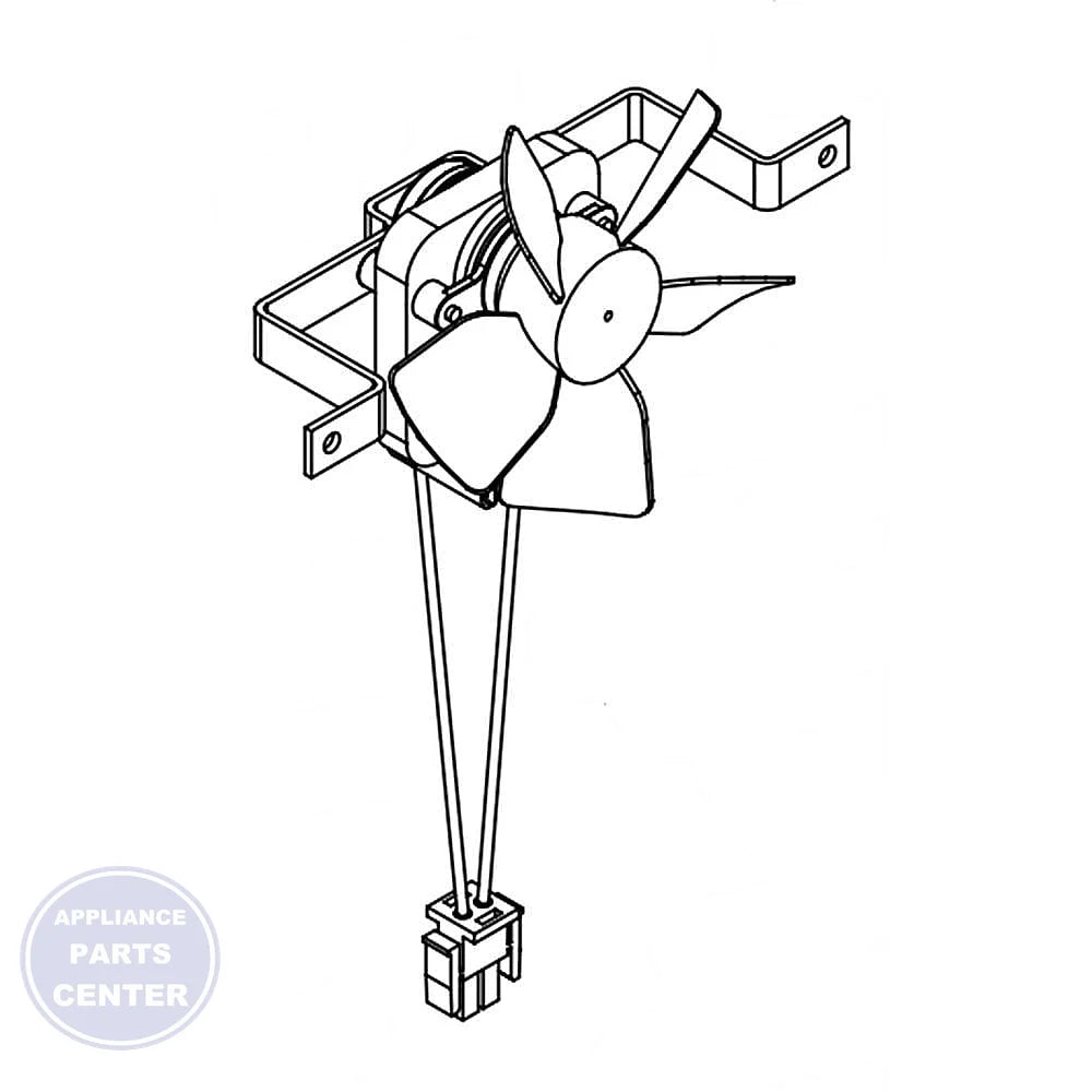WPL FAN-BLWR WPW10586440 - Main view showing efficient airflow for various models