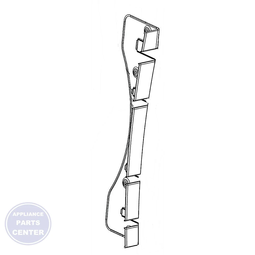 L-G FRAME,DOOR(INNER) MDQ64217201 - Main view showing structural support for L-G Dryer models