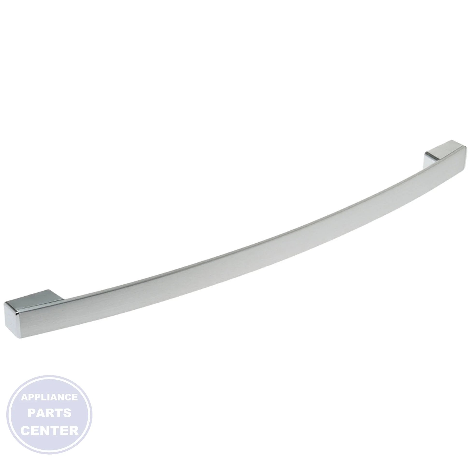 GEH WR12X43486 FREEZER DRAWER HANDLE - Main view showing stainless steel finish for various GEH models