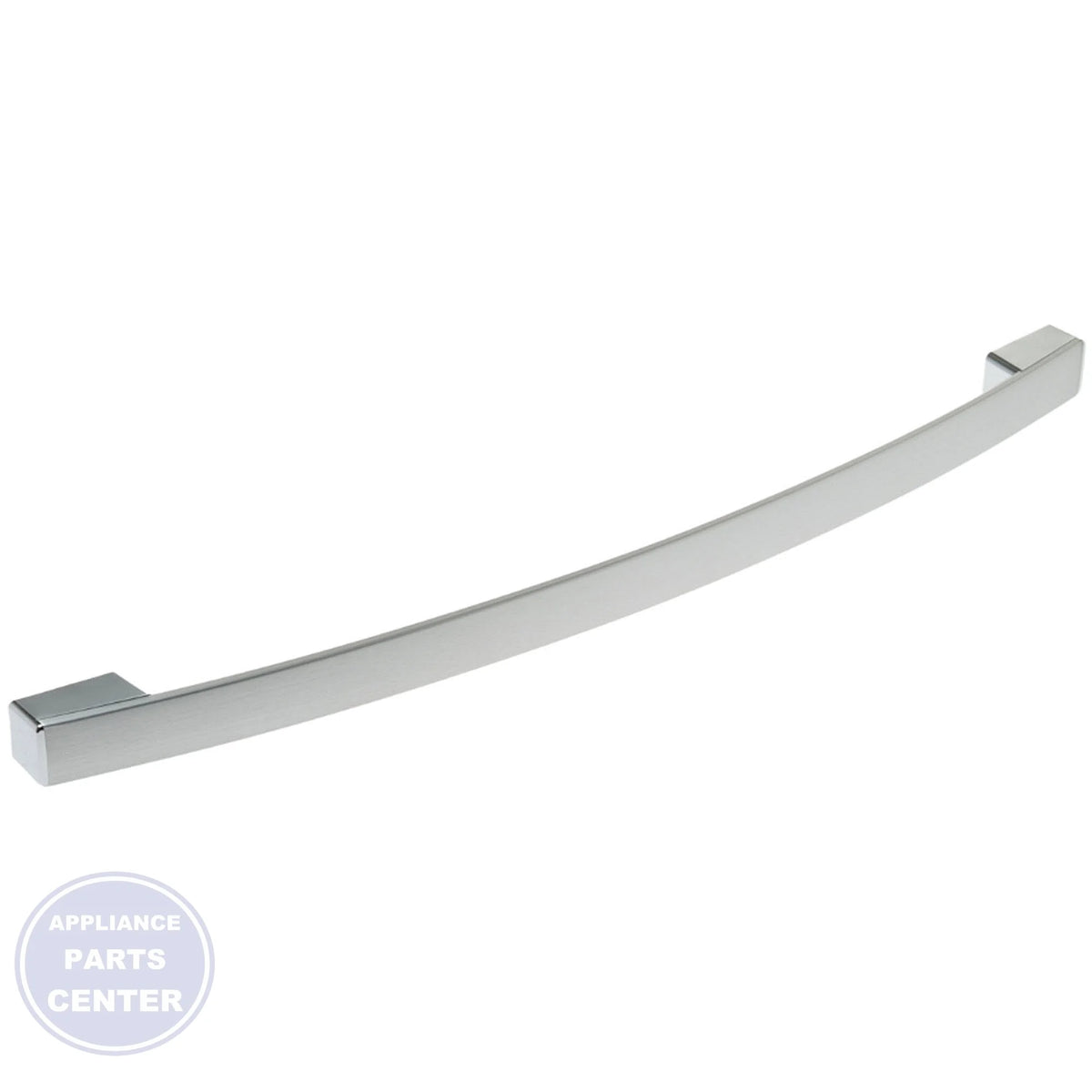 GEH WR12X43486 FREEZER DRAWER HANDLE - Main view showing stainless steel finish for various GEH models