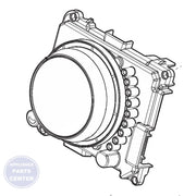 FRIGIDAIRE ASSEMBLY KNOB 5304521446 - Main view showing ergonomic design for WCI Dryer models