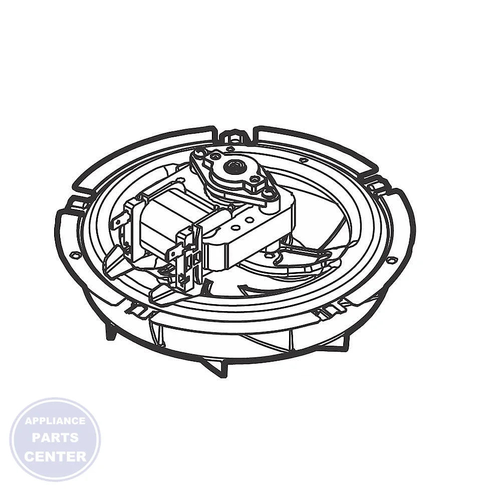 Frigidaire FRIGIDAIRE ASSEMBLY MOTOR FAN 5304528825 - Main view showing efficient air circulation for Frigidaire models