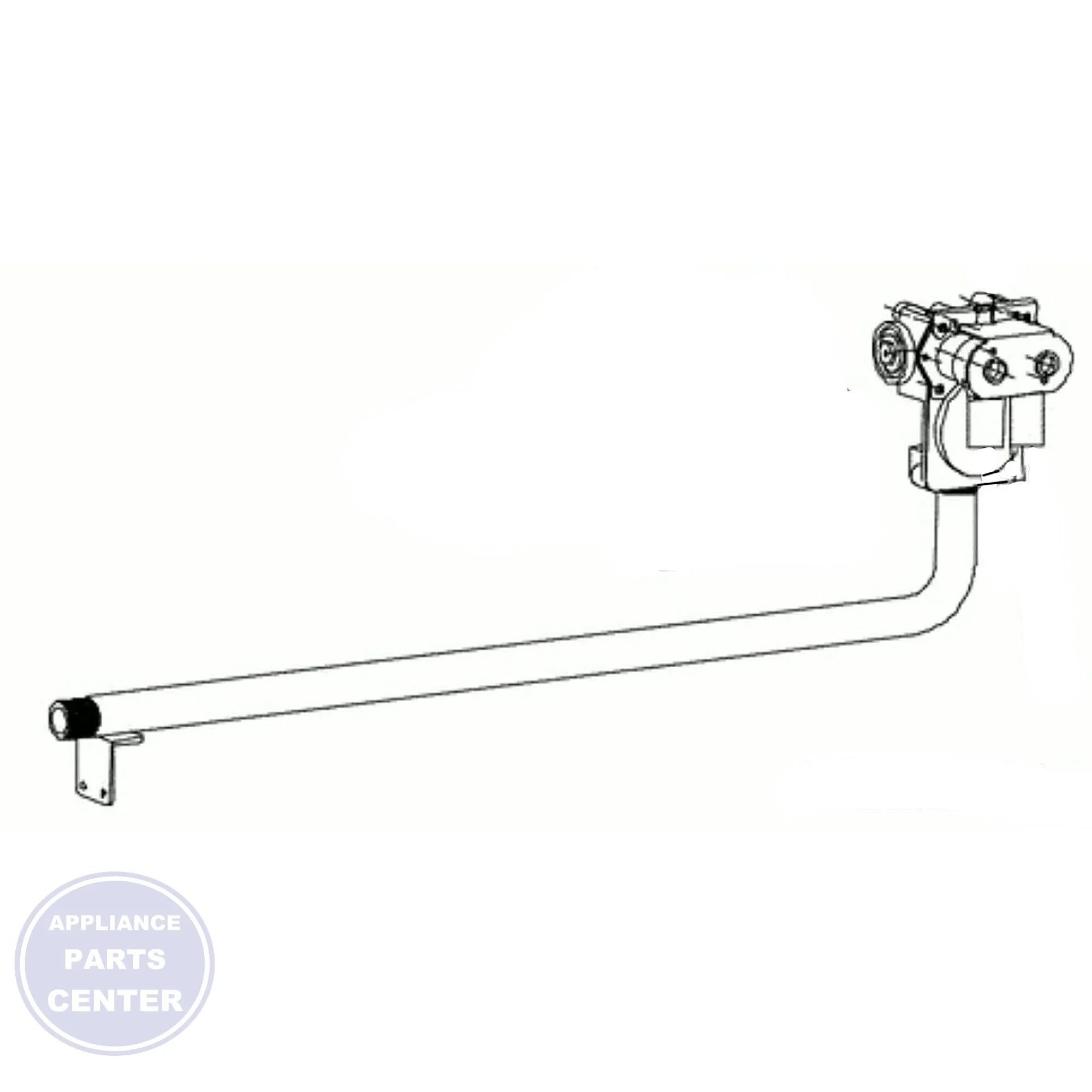 FRIGIDAIRE ASSEMBLY VALVE 5304511448 - Main view showing gas flow control for WCI Dryers