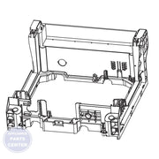 FRIGIDAIRE BASE ASSEMBLY 5304519247 - Main view showing sturdy support for various WCI Dishwasher models