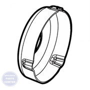 FRIGIDAIRE COLLAR 134714401 - Main view showing heavy load support for Frigidaire and WCI models