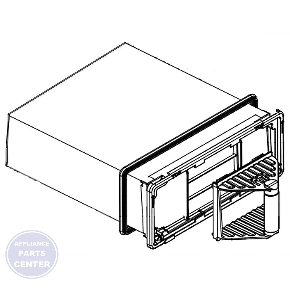 FRIGIDAIRE CONDENSER 136701301 - Main view showing efficient heat exchange for WCI Dryers