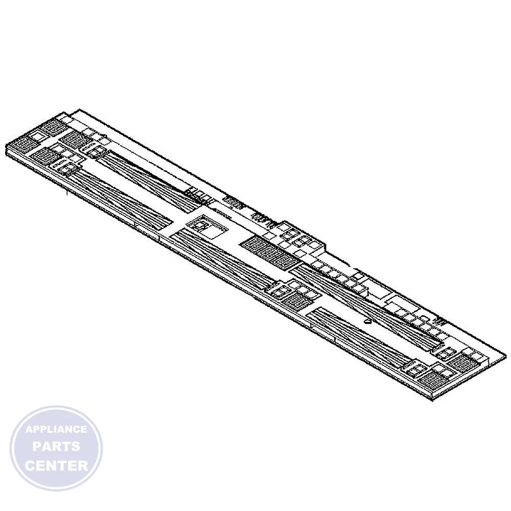 FRIGIDAIRE CONTROL ASSEMBLY 5304514395 - Main view showing precise temperature control for WCI models