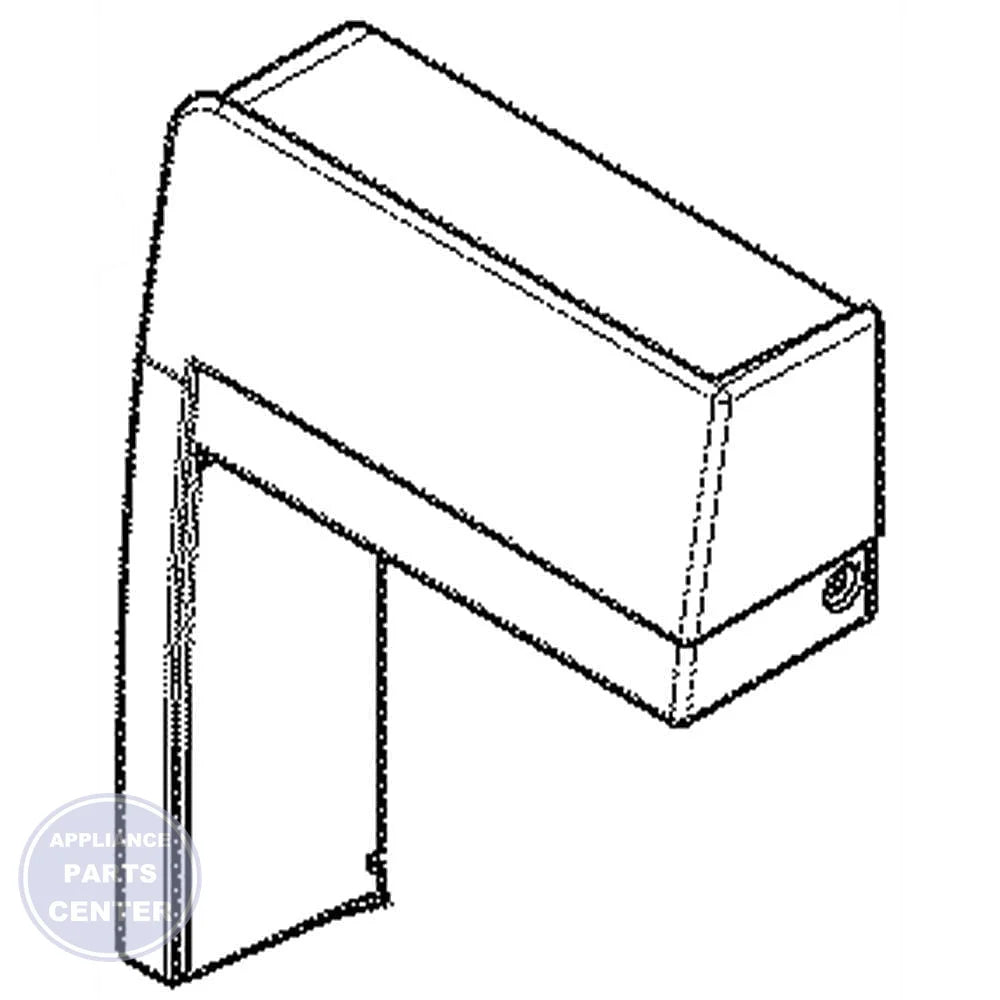 FRIGIDAIRE COVER 242105601 - Main view showing seamless fit for WCI Refrigerator models