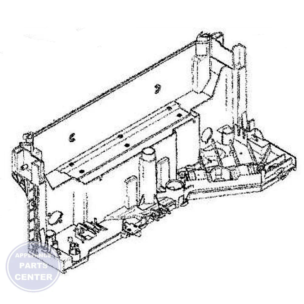 FRIGIDAIRE DISHWASHER BASE ASSEMBLY A01868606 - Main view showing sturdy base support for WCI dishwashers