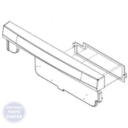 FRIGIDAIRE DISHWASHER CONSOLE ASSEMBLY 5304507346 - Main view showing sleek design for FRIGIDAIRE models