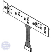 FRIGIDAIRE DISHWASHER CONTROL ASSEMBLY 5304506923 - Main view showing control panel for specific models