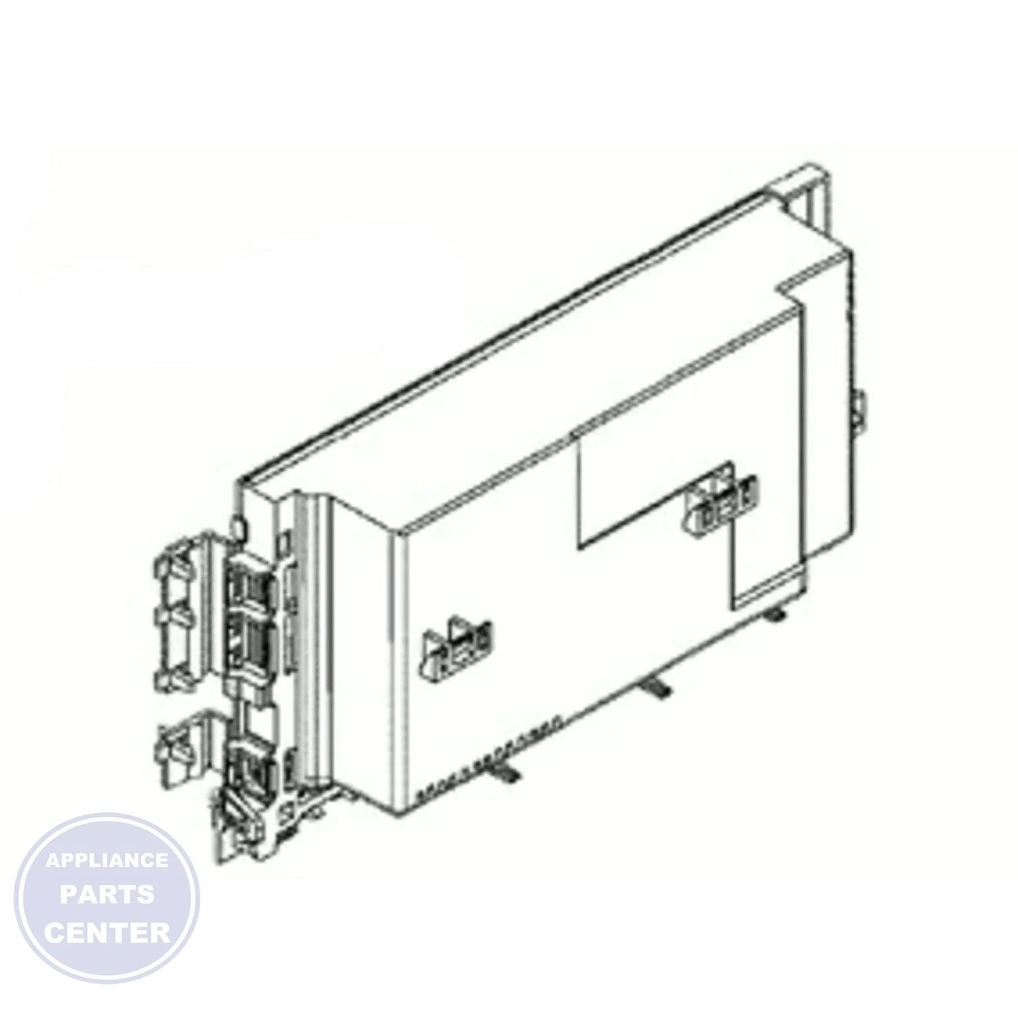 FRIGIDAIRE DISHWASHER CONTROL ASSEMBLY 5304520661 - Main view showing precise settings for FDB4315LFC2 and FPHD2491KF0