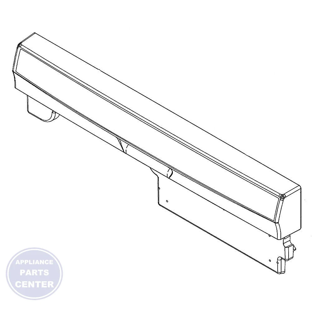 FRIGIDAIRE DISHWASHER CONTROL PANEL 5304517658 - Main view showing control buttons for WCI Dishwashers