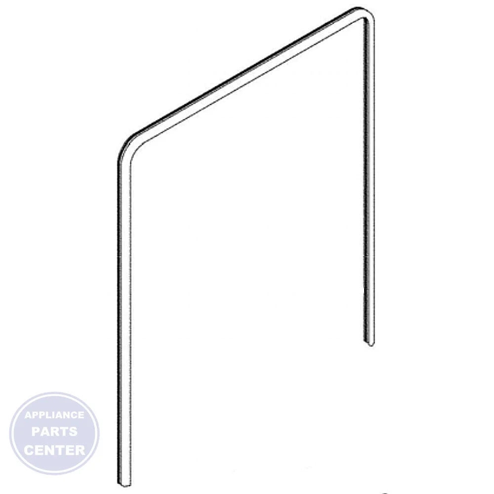 FRIGIDAIRE DISHWASHER GASKET DOOR SEAL 117158011 - Main view showing tight seal for WCI dishwashers
