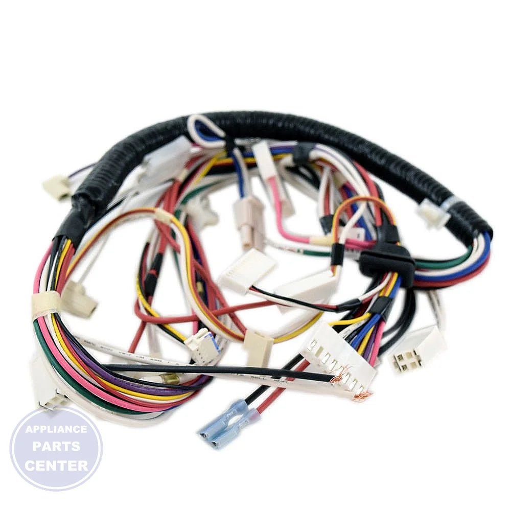 FRIGIDAIRE DISHWASHER HARNESS 5304506794 - Side view with precise measurements