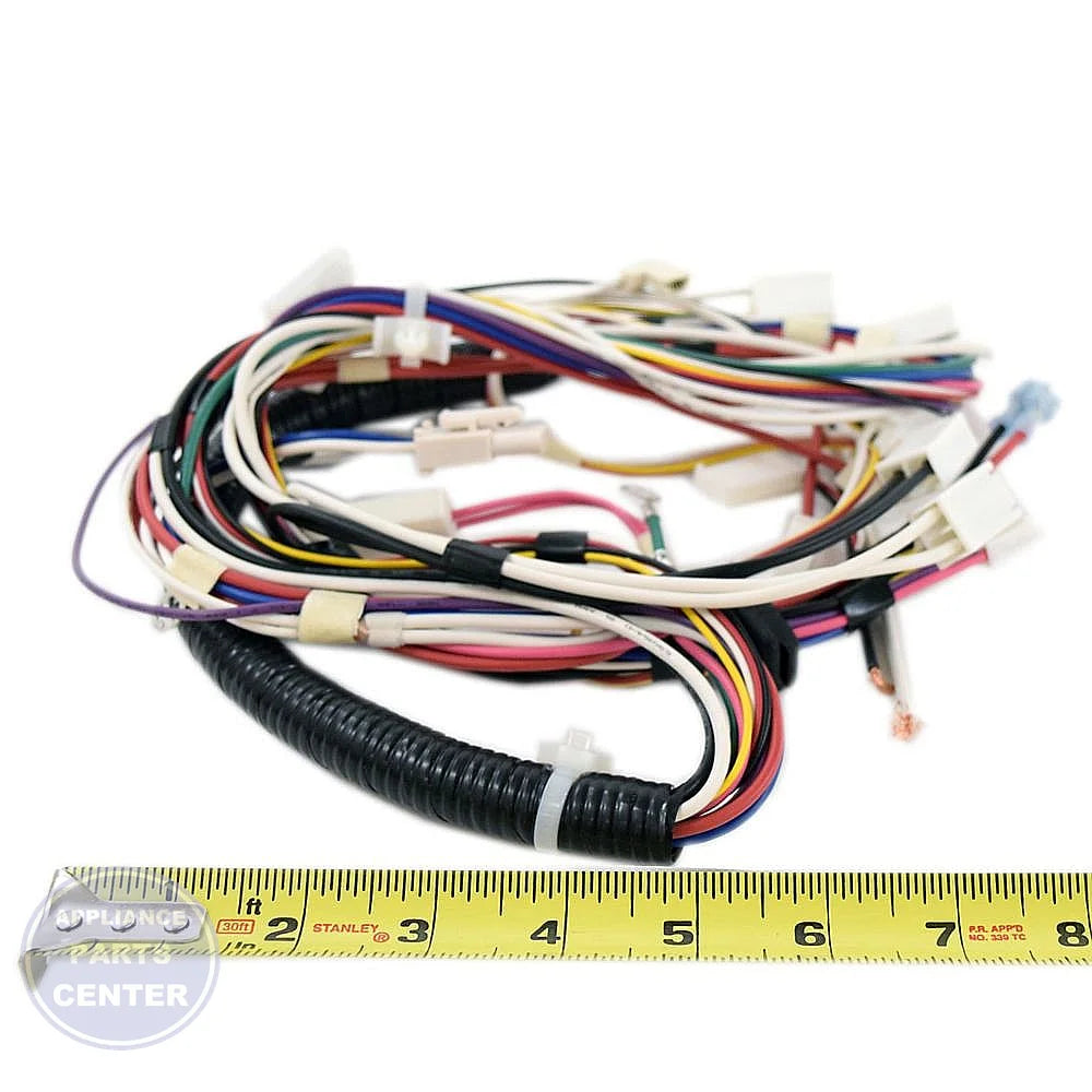 FRIGIDAIRE DISHWASHER HARNESS 5304506794 - Detailed view of the switch and wiring