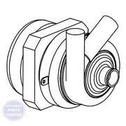 FRIGIDAIRE DISHWASHER PUMP ASSEMBLY 5304512880 - Main view showing efficient water flow for WCI Dishwashers