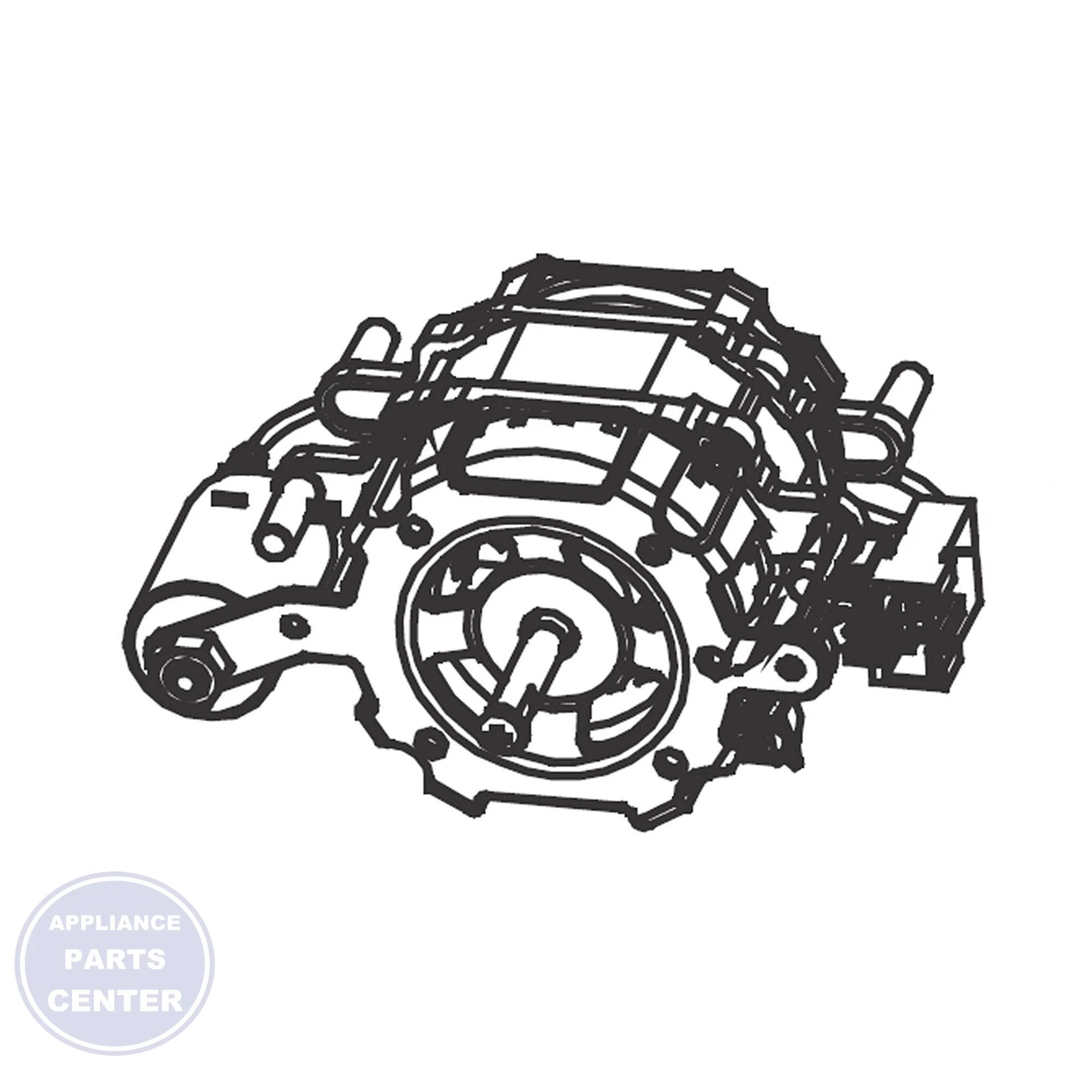 FRIGIDAIRE DISHWASHER PUMP ASSEMBLY 5304519273 - Main view showing efficient water circulation for FRIGIDAIRE and WCI dishwashers