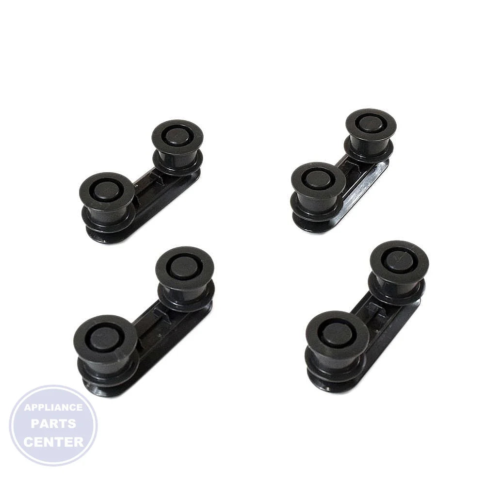 FRIGIDAIRE DISHWASHER ROLLER ASSEMBLY 405526079 - Main view showing smooth rolling action for various models