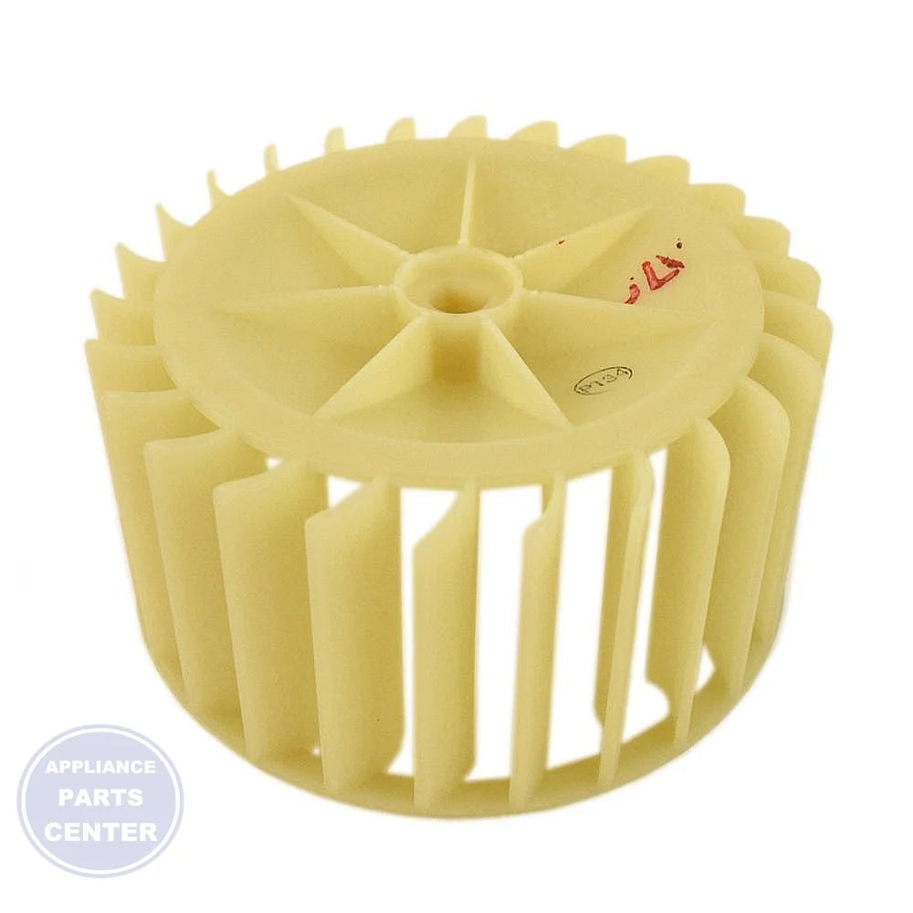 FRIGIDAIRE FAN 136604401 - Side view with maximum airflow specs