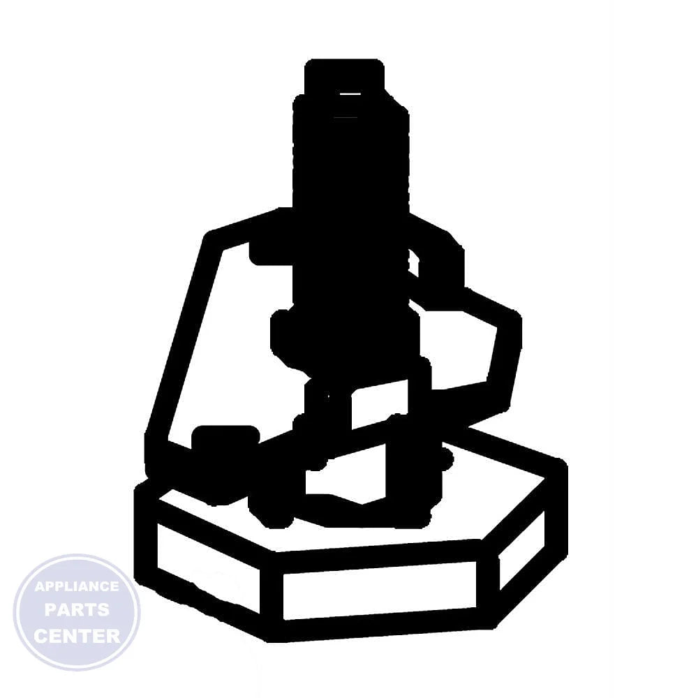 FRIGIDAIRE FOOT ASSEMBLY 5304511377 - Main view showing sturdy support for WCI models