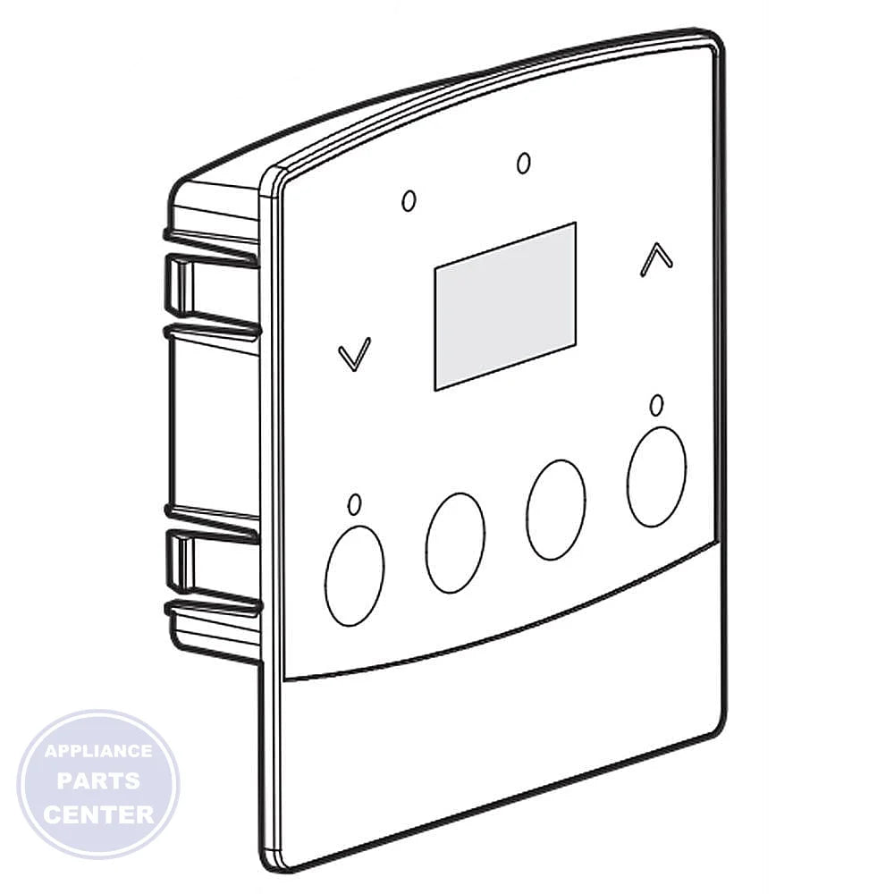 FRIGIDAIRE FREEZER ELECTRONIC CONTROL 297366204 - Main view showing temperature control panel for specific FRIGIDAIRE models