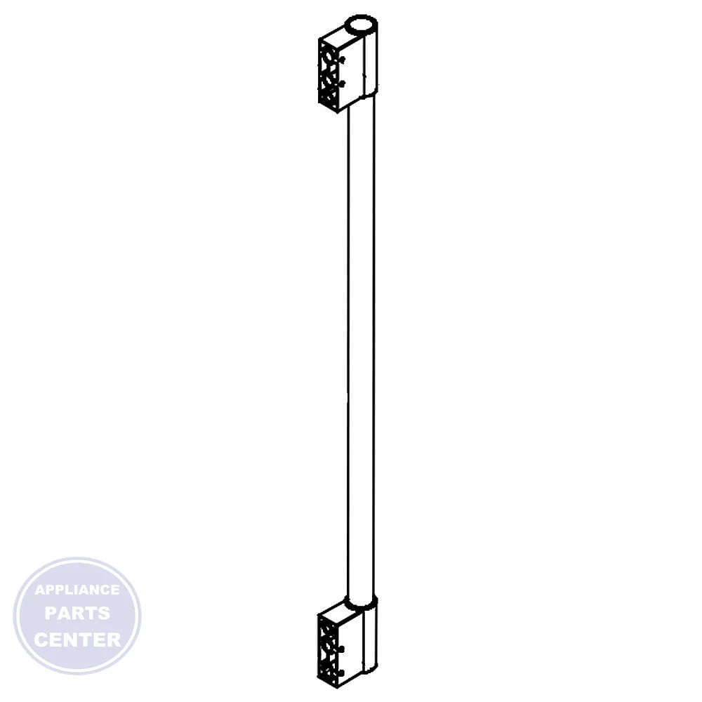 FRIGIDAIRE HANDLE ASSEMBLY, STAINLESS STEEL 297330301 - Main view showing elegant stainless steel design for Frigidaire and WCI models