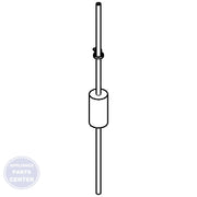 FRIGIDAIRE HOSE 5304500517 - Main view showing Glass Tray for WCI Washer/Dryer Combos
