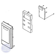 FRIGIDAIRE MICROWAVE CONTROL ASSEMBLY 5304481487 - Main view showing control panel for specific models
