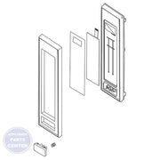 FRIGIDAIRE MICROWAVE CONTROL PANEL ASSEMBLY 5304503438 - Main view showing control interface for specific models