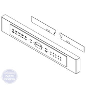 FRIGIDAIRE MICROWAVE CONTROL PANEL 5304515307 - Main view showing touchpad for specific models