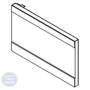 FRIGIDAIRE MICROWAVE DOOR ASSEMBLY 5304519328 - Main view showing secure fit for WCI Microwaves