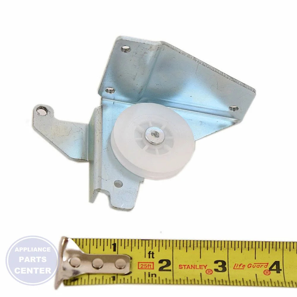 FRIGIDAIRE MICROWAVE HINGE 5304480639 - Side view with precise fitting measurements