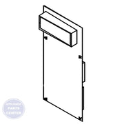 FRIGIDAIRE MICROWAVE PC BOARD 5304509637 - Main view showing circuitry for FRIGIDAIRE models