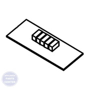 FRIGIDAIRE MICROWAVE PC BOARD 5304518899 - Main view showing control panel for specific models