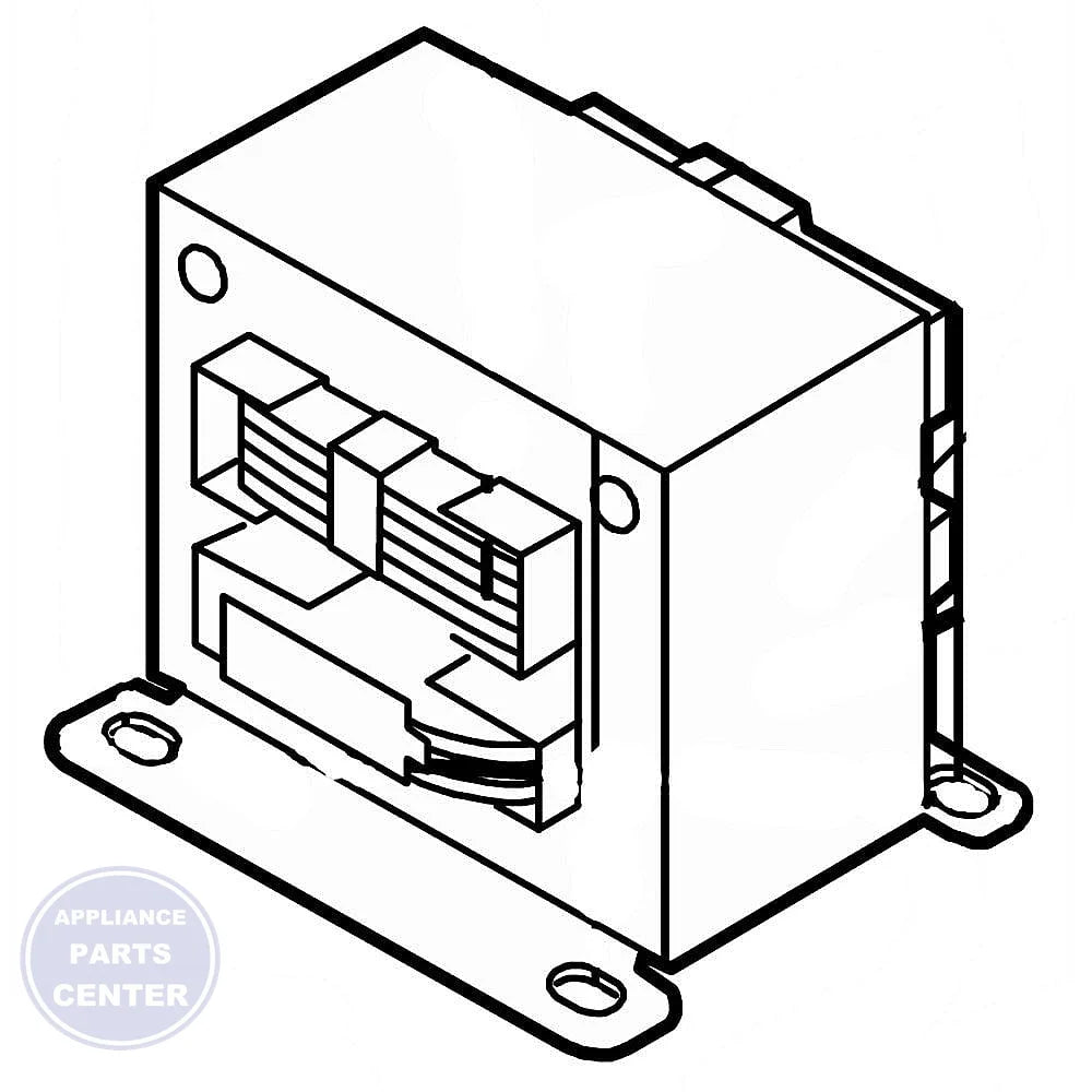 FRIGIDAIRE MICROWAVE TRANSFORMER 5304470538 - Main view showing power efficiency for specific models