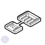 FRIGIDAIRE PAD 134618100 - Main view showing superior cushioning for specific models