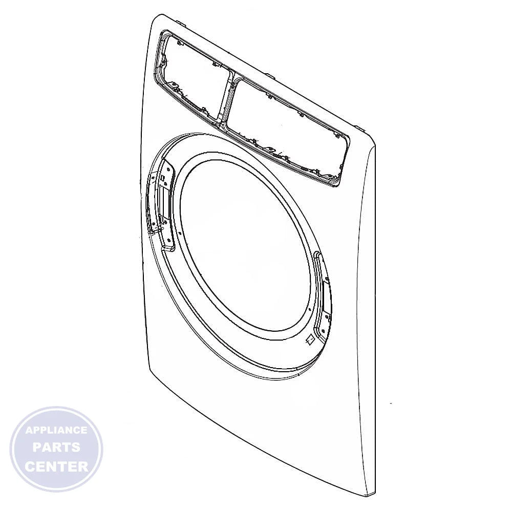 FRIGIDAIRE PANEL 5304513563 - Main view showing seamless fit for WCI Dryer