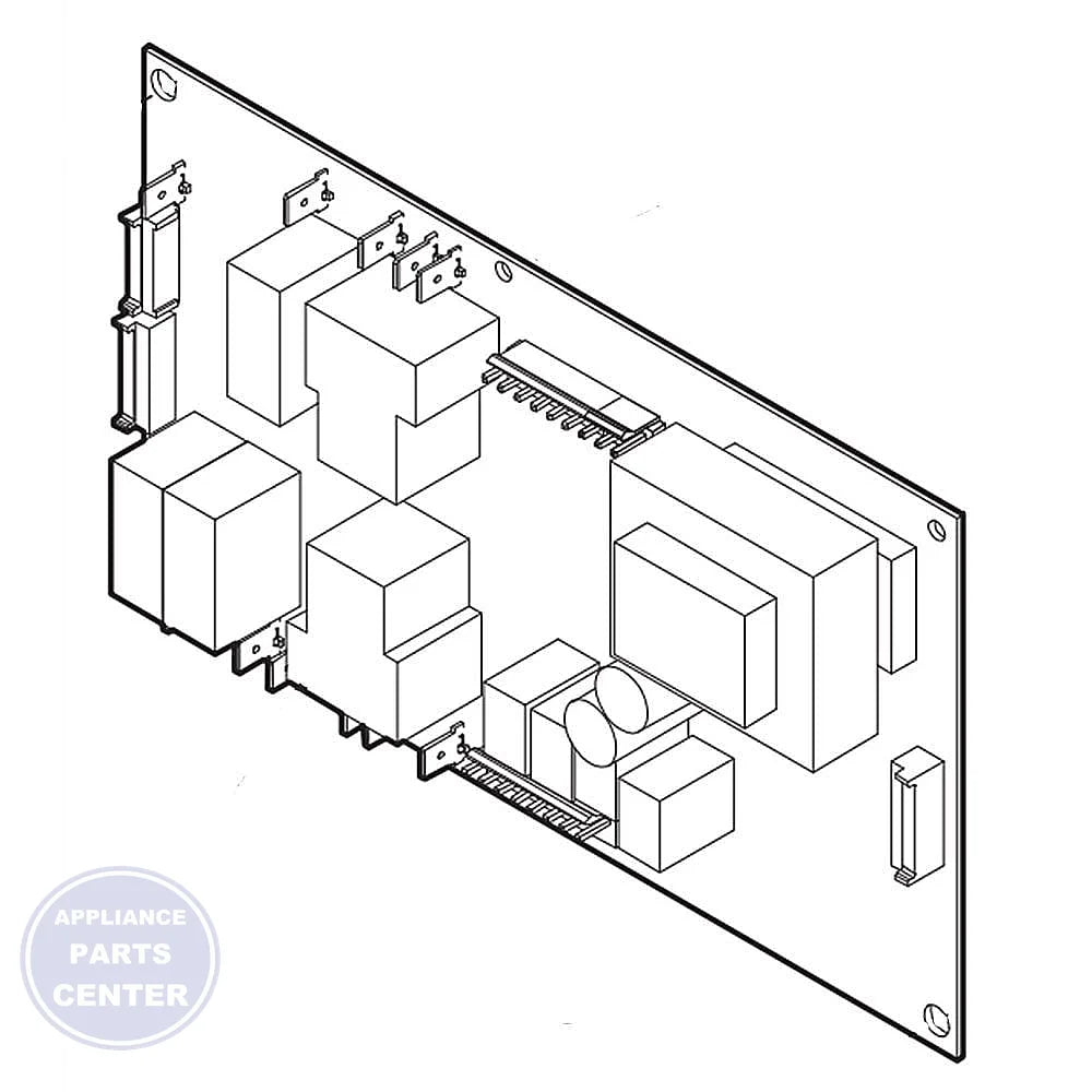FRIGIDAIRE RANGE BOARD 316443921 - Main view showing control panel for Frigidaire models