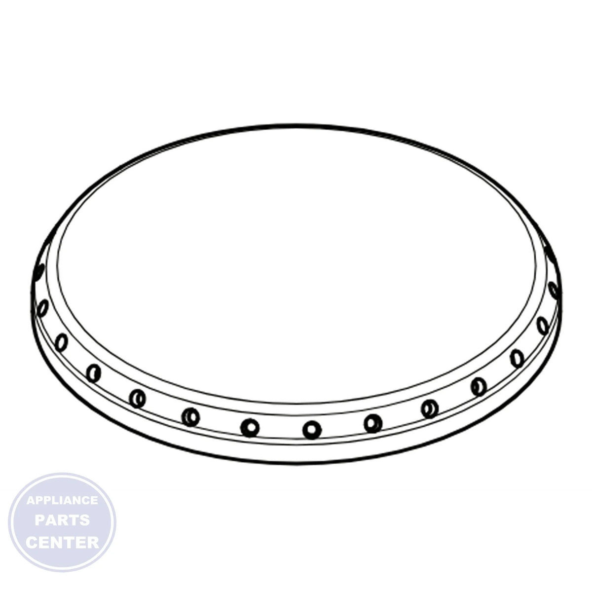 FRIGIDAIRE RANGE CAP ASSEMBLY 5304533595 - Main view showing high heat resistance for FRIGIDAIRE XYZ model