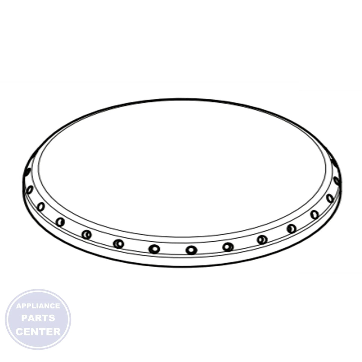 FRIGIDAIRE RANGE CAP ASSEMBLY 5304533597 - Main view showing heat-resistance for various WCI models