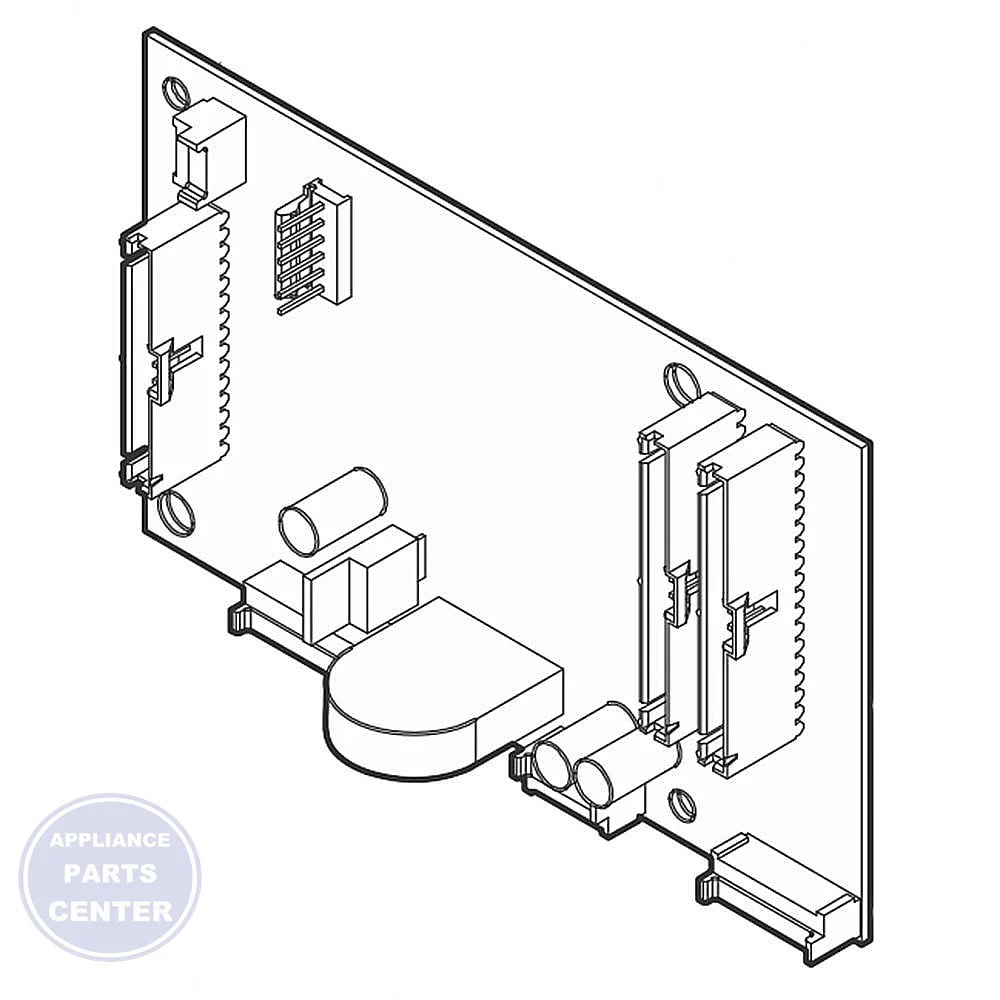 FRIGIDAIRE RANGE CONTROL BOARD 316575447 - Main view showing circuit board for WCI Range/Stove/Oven models