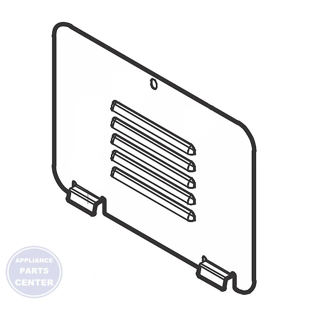 FRIGIDAIRE RANGE COVER 316283600 - Main view showing stable support for heating elements for specific models.